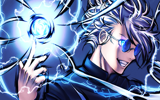 Satoru Gojo Browser Theme from Chrome web store to be run with OffiDocs Chromium online Satoru Gojo Browser Theme from Chrome web store to be run with OffiDocs Chromium online