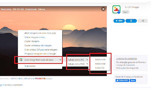 Save image from web All sizes from Chrome web store to be run with OffiDocs Chromium online Save image from web All sizes from Chrome web store to be run with OffiDocs Chromium online