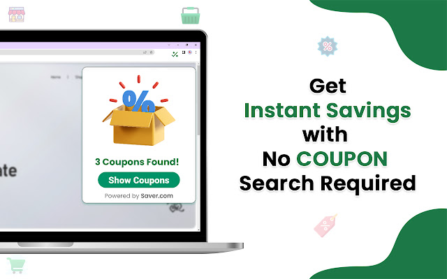 Saver Automatic Coupon Finder from Chrome web store to be run with OffiDocs Chromium online Saver Automatic Coupon Finder from Chrome web store to be run with OffiDocs Chromium online