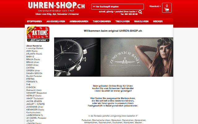 Schweizer Uhren Shop from Chrome web store to be run with OffiDocs Chromium online Schweizer Uhren Shop from Chrome web store to be run with OffiDocs Chromium online