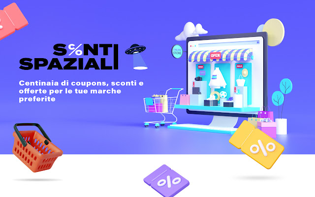 Sconti Spaziali from Chrome web store to be run with OffiDocs Chromium online Sconti Spaziali from Chrome web store to be run with OffiDocs Chromium online