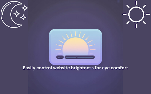 Screen Dimmer – Brightness Controller from Chrome web store to be run with OffiDocs Chromium online Screen Dimmer – Brightness Controller from Chrome web store to be run with OffiDocs Chromium online