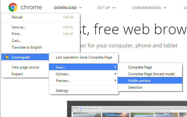 Screengrab! from Chrome web store to be run with OffiDocs Chromium online Screengrab! from Chrome web store to be run with OffiDocs Chromium online
