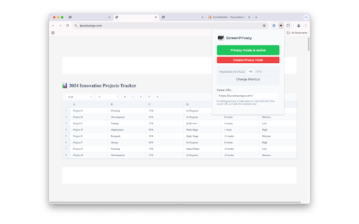 ScreenPrivacy from Chrome web store to be run with OffiDocs Chromium online ScreenPrivacy from Chrome web store to be run with OffiDocs Chromium online