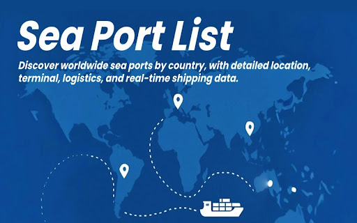 Sea Port Lookup from Chrome web store to be run with OffiDocs Chromium online Sea Port Lookup from Chrome web store to be run with OffiDocs Chromium online