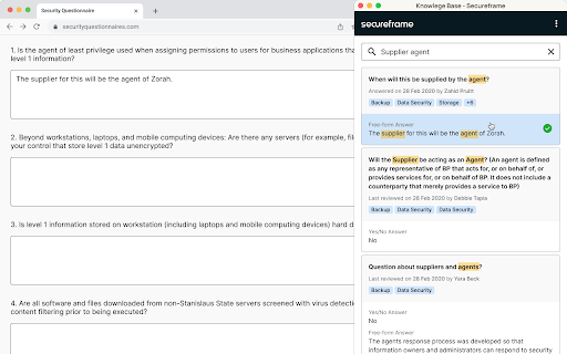 Secureframe Knowledge Base from Chrome web store to be run with OffiDocs Chromium online Secureframe Knowledge Base from Chrome web store to be run with OffiDocs Chromium online