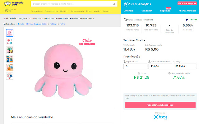 Seller Analytics by Lexos from Chrome web store to be run with OffiDocs Chromium online Seller Analytics by Lexos from Chrome web store to be run with OffiDocs Chromium online