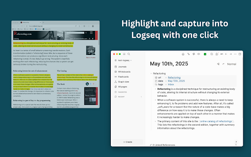Send To Logseq from Chrome web store to be run with OffiDocs Chromium online Send To Logseq from Chrome web store to be run with OffiDocs Chromium online