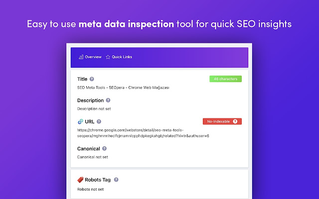 SEO Meta Tools SEOpera from Chrome web store to be run with OffiDocs Chromium online SEO Meta Tools SEOpera from Chrome web store to be run with OffiDocs Chromium online