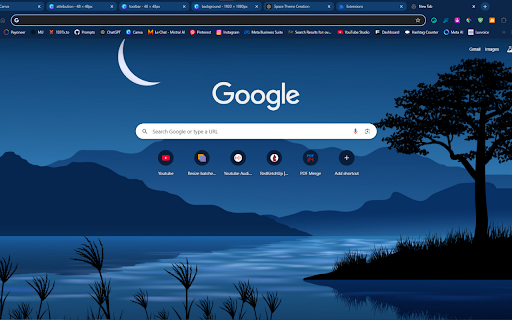 Serene Moonlight Tranquility at the River from Chrome web store to be run with OffiDocs Chromium online Serene Moonlight Tranquility at the River from Chrome web store to be run with OffiDocs Chromium online