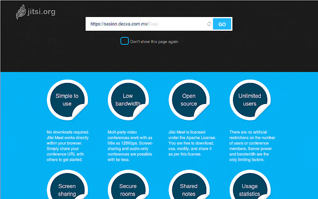 Sesiones para DECXA from Chrome web store to be run with OffiDocs Chromium online Sesiones para DECXA from Chrome web store to be run with OffiDocs Chromium online