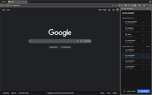 Session Sidekick from Chrome web store to be run with OffiDocs Chromium online Session Sidekick from Chrome web store to be run with OffiDocs Chromium online