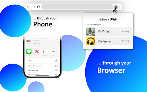 Share a Wish from Chrome web store to be run with OffiDocs Chromium online Share a Wish from Chrome web store to be run with OffiDocs Chromium online