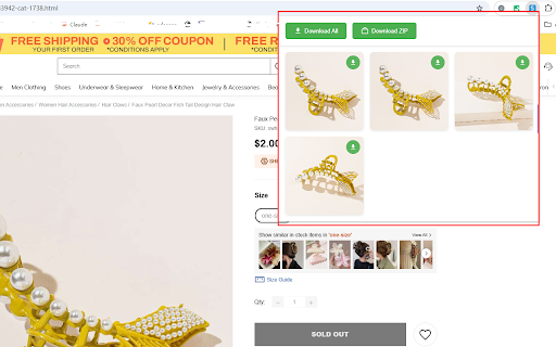 Shein Image Batch Download Scraper from Chrome web store to be run with OffiDocs Chromium online Shein Image Batch Download Scraper from Chrome web store to be run with OffiDocs Chromium online