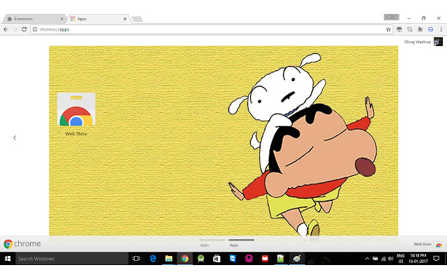 Shinchan Theme from Chrome web store to be run with OffiDocs Chromium online Shinchan Theme from Chrome web store to be run with OffiDocs Chromium online