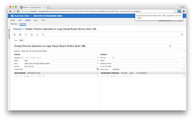Shorten Azure DevOps URL with vso.io from Chrome web store to be run with OffiDocs Chromium online Shorten Azure DevOps URL with vso.io from Chrome web store to be run with OffiDocs Chromium online