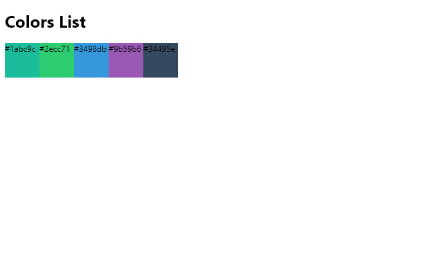 Show My Colors from Chrome web store to be run with OffiDocs Chromium online Show My Colors from Chrome web store to be run with OffiDocs Chromium online