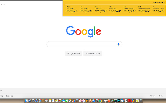 Simple 7 day forecast from Chrome web store to be run with OffiDocs Chromium online Simple 7 day forecast from Chrome web store to be run with OffiDocs Chromium online