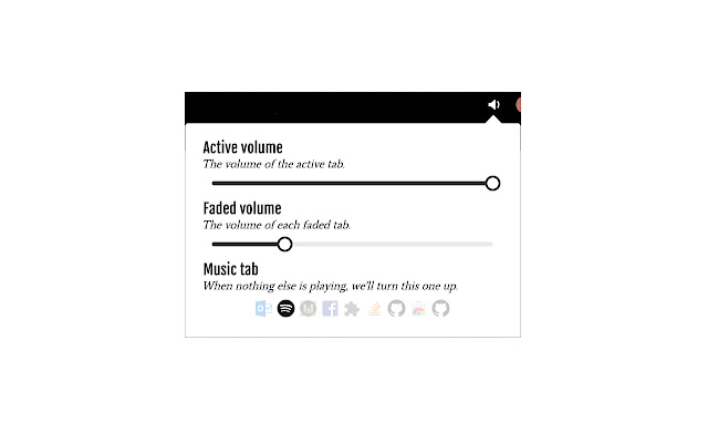 Simple Audio Fader from Chrome web store to be run with OffiDocs Chromium online Simple Audio Fader from Chrome web store to be run with OffiDocs Chromium online