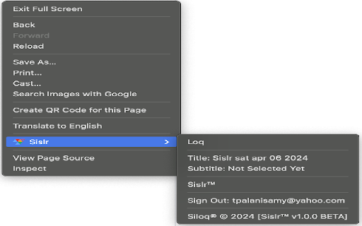 Sislr from Chrome web store to be run with OffiDocs Chromium online Sislr from Chrome web store to be run with OffiDocs Chromium online