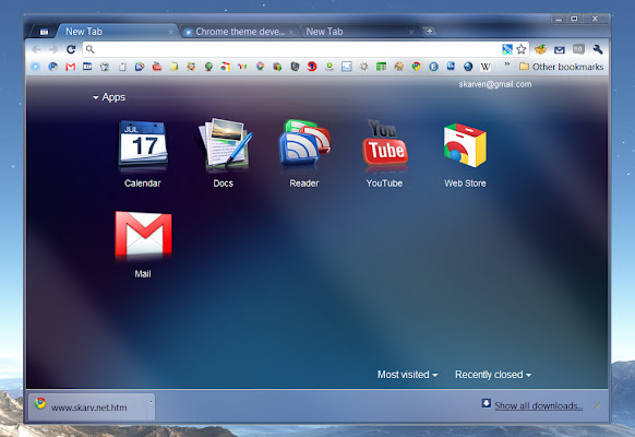 Skin of Glass Aero (by Skarv) from Chrome web store to be run with OffiDocs Chromium online Skin of Glass Aero (by Skarv) from Chrome web store to be run with OffiDocs Chromium online