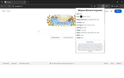 Skipeon Element Inspector from Chrome web store to be run with OffiDocs Chromium online Skipeon Element Inspector from Chrome web store to be run with OffiDocs Chromium online