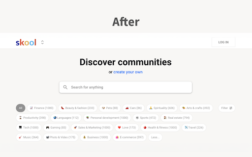 Skool Group Count from Chrome web store to be run with OffiDocs Chromium online Skool Group Count from Chrome web store to be run with OffiDocs Chromium online