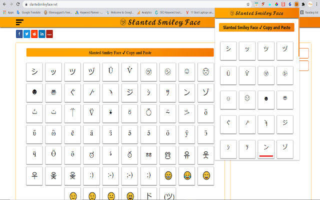 Slanted Smiley Face from Chrome web store to be run with OffiDocs Chromium online Slanted Smiley Face from Chrome web store to be run with OffiDocs Chromium online