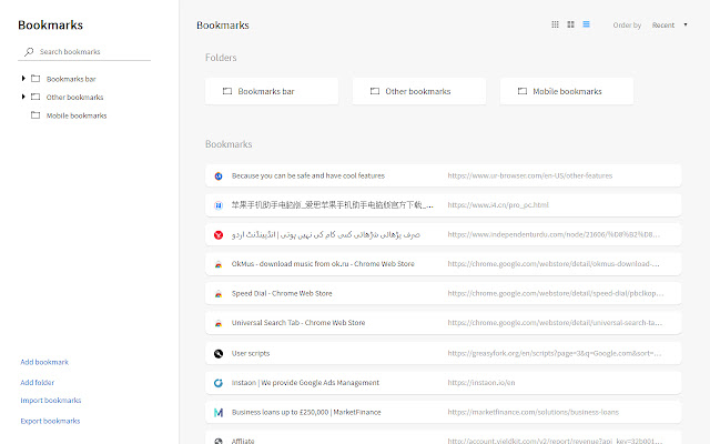 Smart Bookmark Manager from Chrome web store to be run with OffiDocs Chromium online Smart Bookmark Manager from Chrome web store to be run with OffiDocs Chromium online