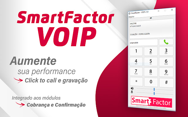 SmartFactor VOIP from Chrome web store to be run with OffiDocs Chromium online SmartFactor VOIP from Chrome web store to be run with OffiDocs Chromium online