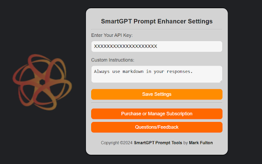 SmartGPT Prompt Enhancer from Chrome web store to be run with OffiDocs Chromium online SmartGPT Prompt Enhancer from Chrome web store to be run with OffiDocs Chromium online