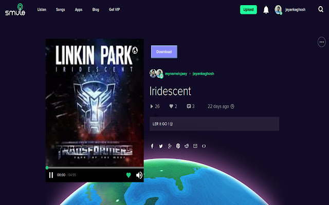 Smule downloader from Chrome web store to be run with OffiDocs Chromium online Smule downloader from Chrome web store to be run with OffiDocs Chromium online