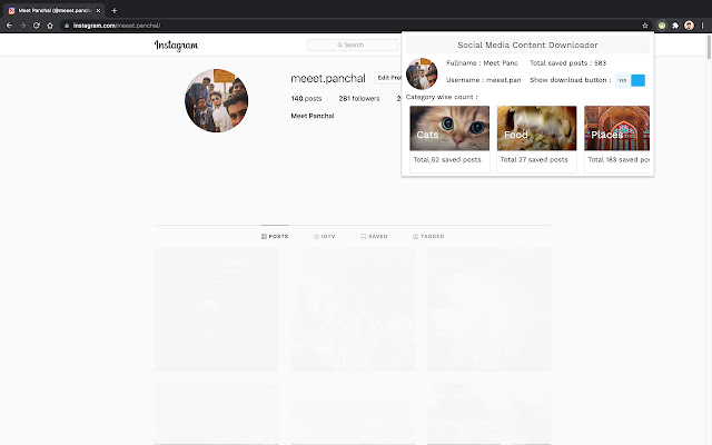 Social Media Content Downloader from Chrome web store to be run with OffiDocs Chromium online Social Media Content Downloader from Chrome web store to be run with OffiDocs Chromium online
