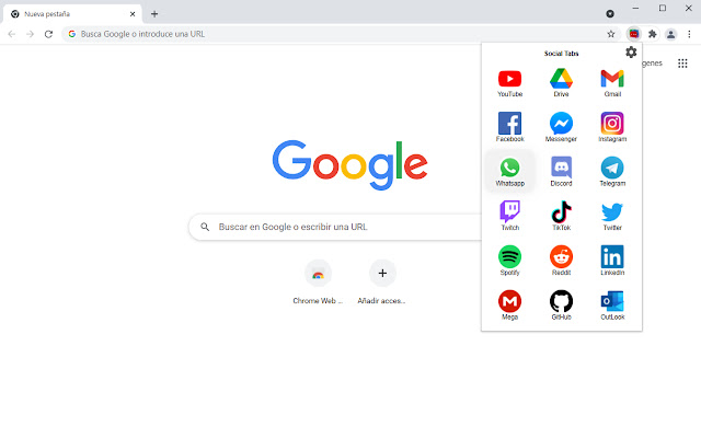 Social Tabs from Chrome web store to be run with OffiDocs Chromium online Social Tabs from Chrome web store to be run with OffiDocs Chromium online