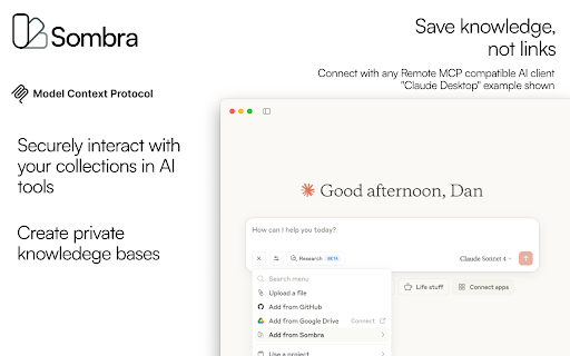 sombra from Chrome web store to be run with OffiDocs Chromium online sombra from Chrome web store to be run with OffiDocs Chromium online