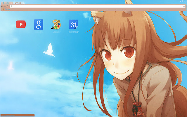 Spice and Wolf blue sky theme 1366x768 from Chrome web store to be run with OffiDocs Chromium online Spice and Wolf blue sky theme 1366x768 from Chrome web store to be run with OffiDocs Chromium online