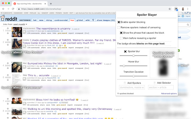 Spoiler Slayer from Chrome web store to be run with OffiDocs Chromium online Spoiler Slayer from Chrome web store to be run with OffiDocs Chromium online
