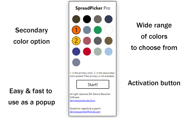 SpreadPicker Pro from Chrome web store to be run with OffiDocs Chromium online SpreadPicker Pro from Chrome web store to be run with OffiDocs Chromium online
