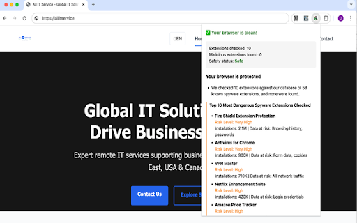 SpyBye – Malicious‑Extension Checker from Chrome web store to be run with OffiDocs Chromium online SpyBye – Malicious‑Extension Checker from Chrome web store to be run with OffiDocs Chromium online
