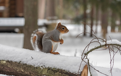 Squirrel in the snow from Chrome web store to be run with OffiDocs Chromium online Squirrel in the snow from Chrome web store to be run with OffiDocs Chromium online