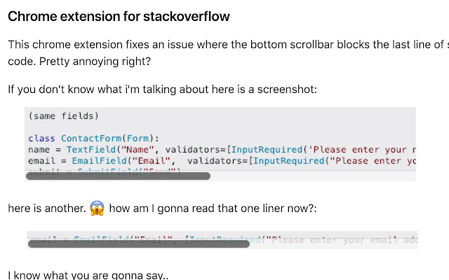 Stack Overflow Padding from Chrome web store to be run with OffiDocs Chromium online Stack Overflow Padding from Chrome web store to be run with OffiDocs Chromium online