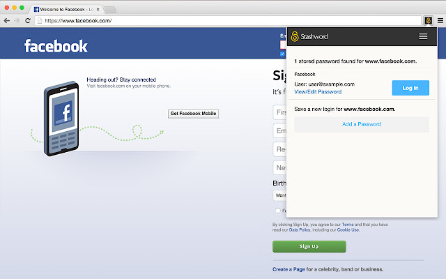 Stashword from Chrome web store to be run with OffiDocs Chromium online Stashword from Chrome web store to be run with OffiDocs Chromium online