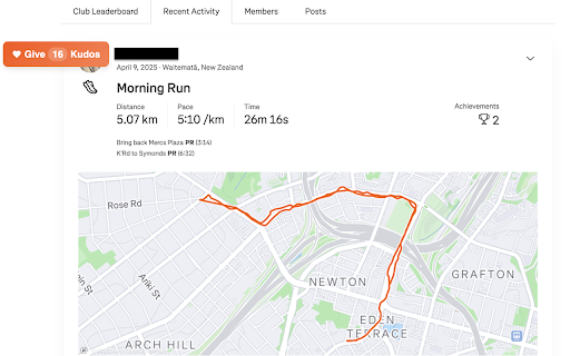 Strava Kudos Plus from Chrome web store to be run with OffiDocs Chromium online Strava Kudos Plus from Chrome web store to be run with OffiDocs Chromium online
