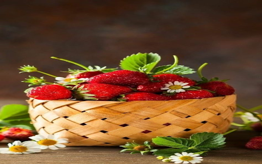 Strawberry basket wallpaper from Chrome web store to be run with OffiDocs Chromium online Strawberry basket wallpaper from Chrome web store to be run with OffiDocs Chromium online