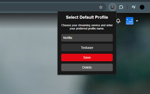 Streaming Profile Selector from Chrome web store to be run with OffiDocs Chromium online Streaming Profile Selector from Chrome web store to be run with OffiDocs Chromium online