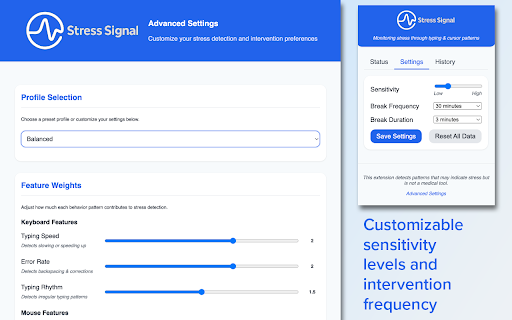 Stress Signal – Digital Stress Detector Backed by Science from Chrome web store to be run with OffiDocs Chromium online Stress Signal – Digital Stress Detector Backed by Science from Chrome web store to be run with OffiDocs Chromium online