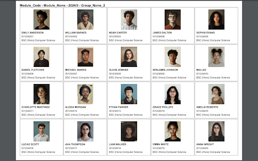 Student Cards PDF Generator from Chrome web store to be run with OffiDocs Chromium online Student Cards PDF Generator from Chrome web store to be run with OffiDocs Chromium online