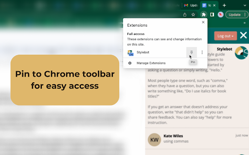 Stylebot from Chrome web store to be run with OffiDocs Chromium online Stylebot from Chrome web store to be run with OffiDocs Chromium online