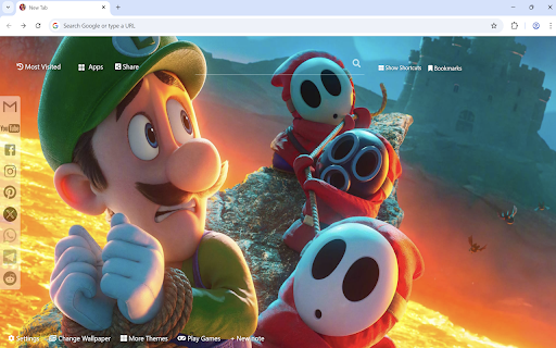 Super Mario Bros Movie Wallpaper from Chrome web store to be run with OffiDocs Chromium online Super Mario Bros Movie Wallpaper from Chrome web store to be run with OffiDocs Chromium online