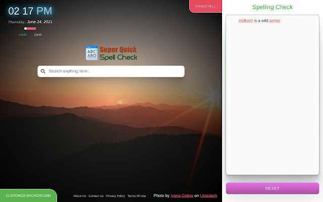 Super Quick Spell Check Extension from Chrome web store to be run with OffiDocs Chromium online Super Quick Spell Check Extension from Chrome web store to be run with OffiDocs Chromium online